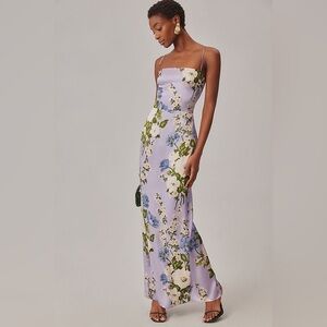 Frankie reformation silk dress - size 8